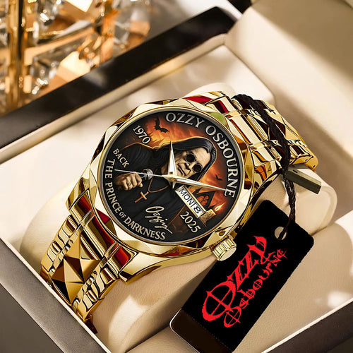 Ozzy Osbourne Alloy Luxury Quartz Watch – GNENEW603