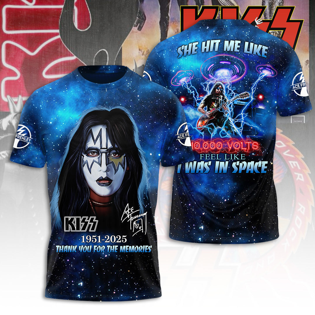 KISS x Ace Frehley 3D Apparel – GNENEW752