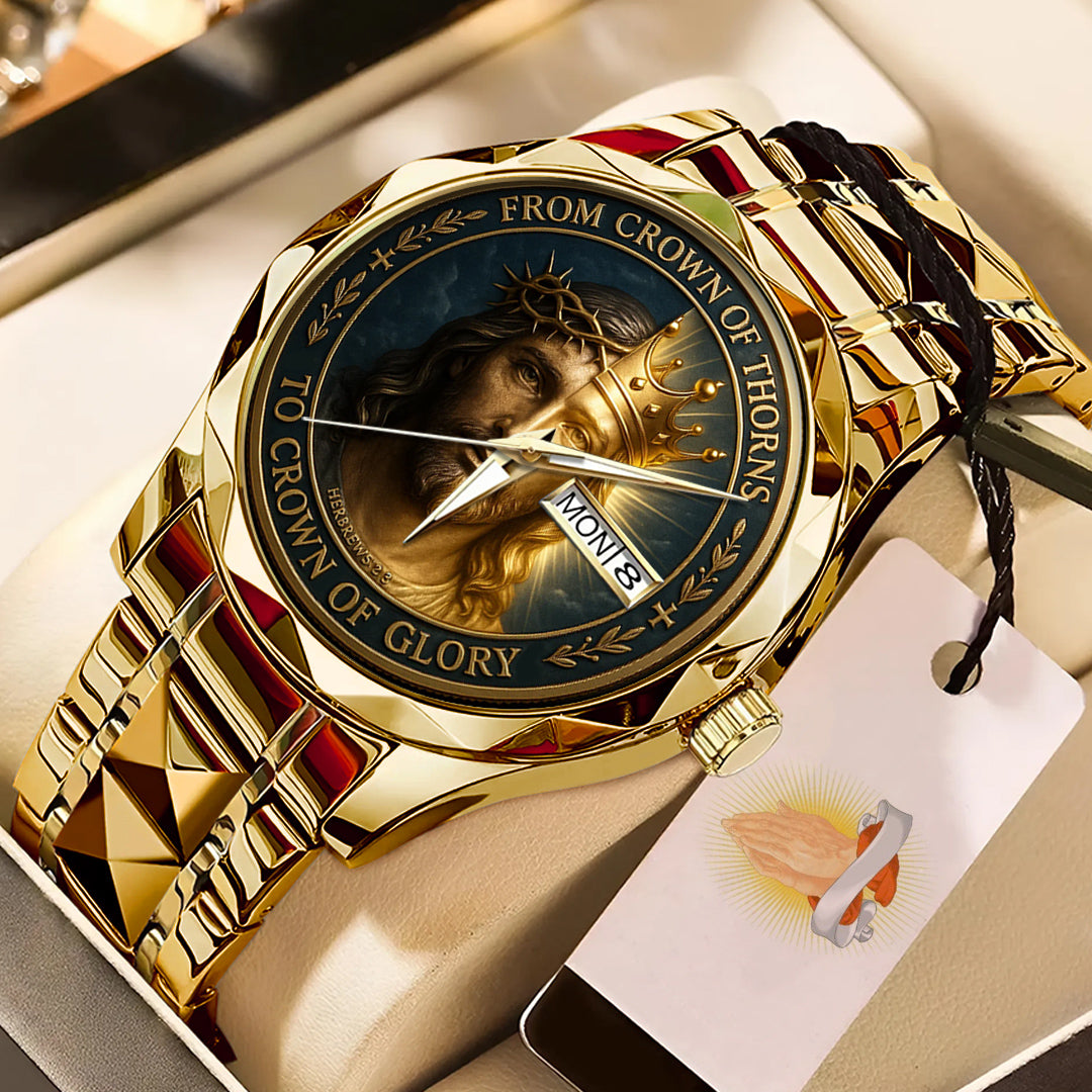 God Is Good Alloy Luxury Quartz Watch – TMTHU 299
