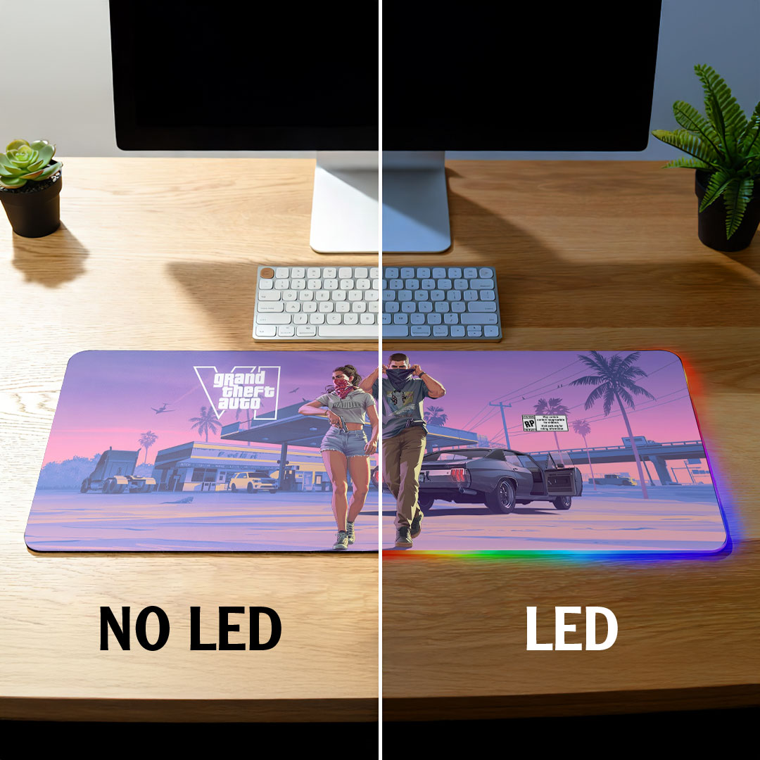Grand Theft Auto VI Custom Gaming Desk Mat – TANTN24813