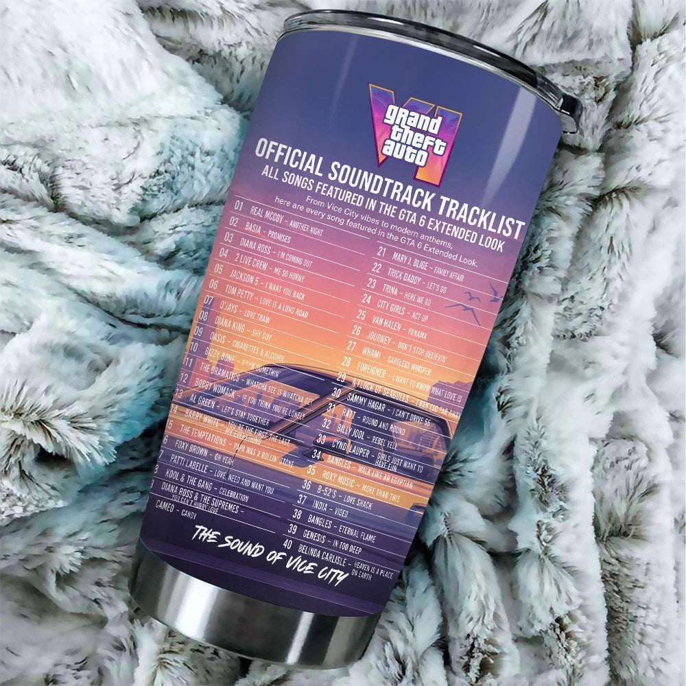 Grand Theft Auto VI: The Album Tumbler Cup – TANTN25626