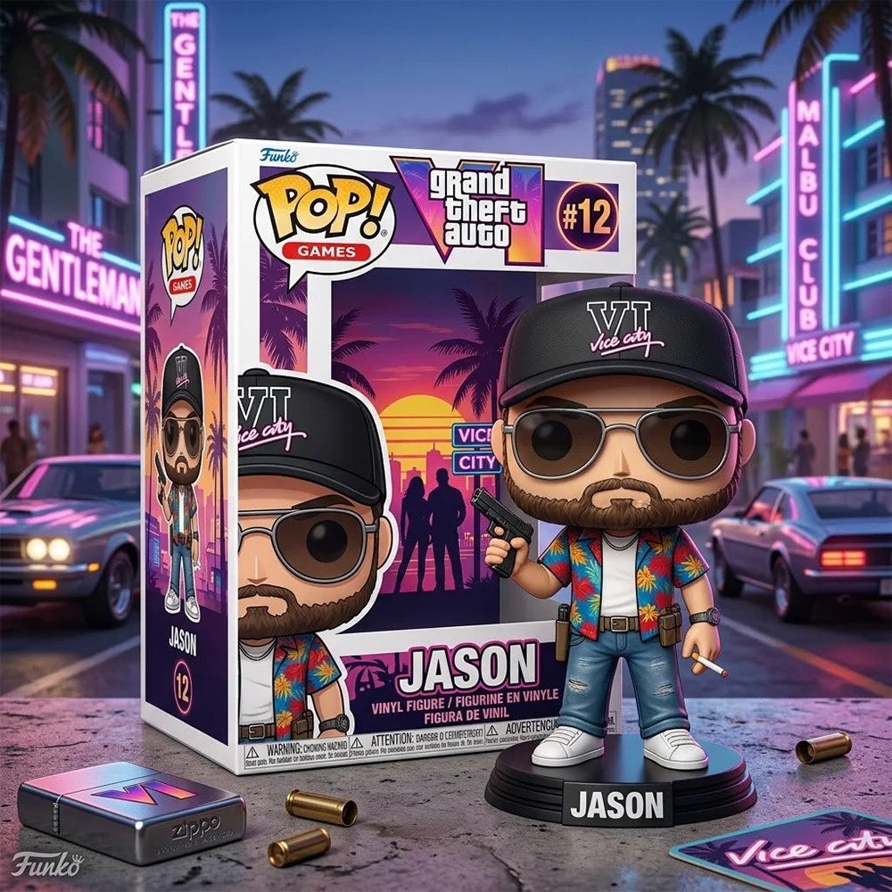 Grand Theft Auto VI 3D Collectible Vinyl Figure – TANTN25593