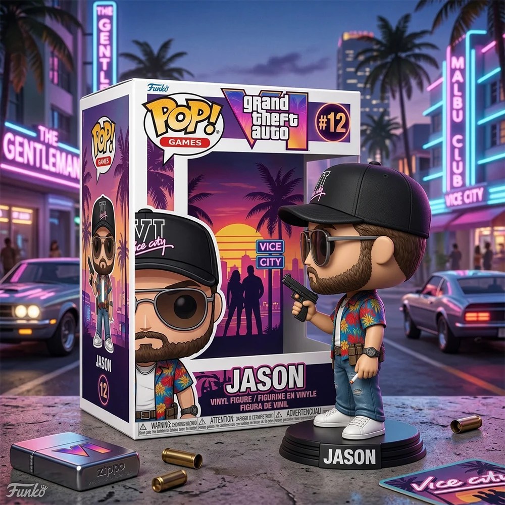 Grand Theft Auto VI 3D Collectible Vinyl Figure – TANTN25593