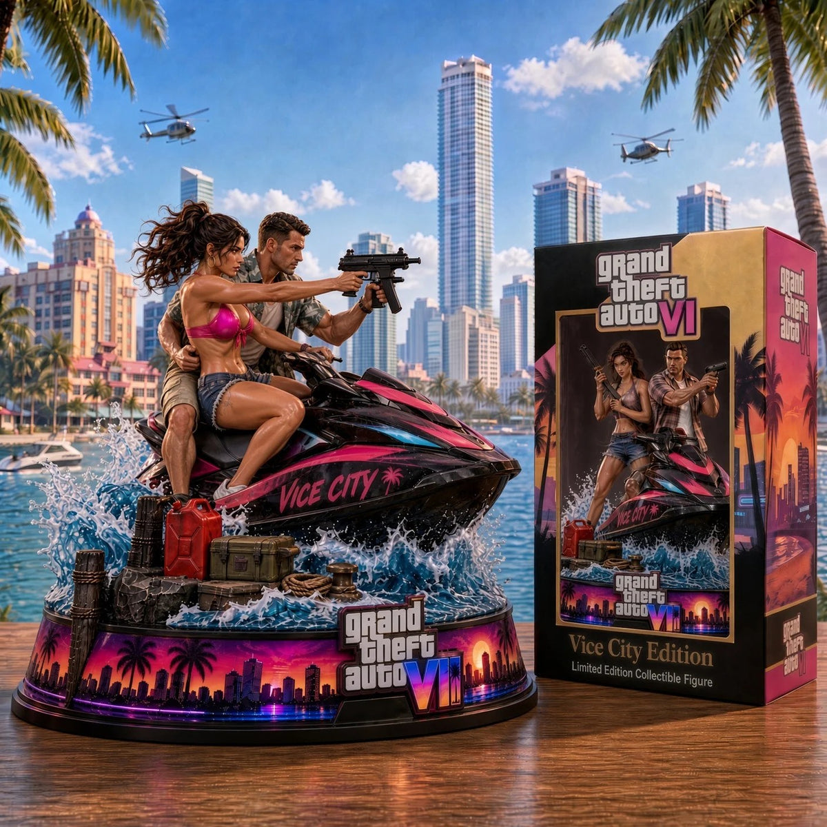 Grand Theft Auto VI 3D Collectible Vinyl Figure – TANTN26206