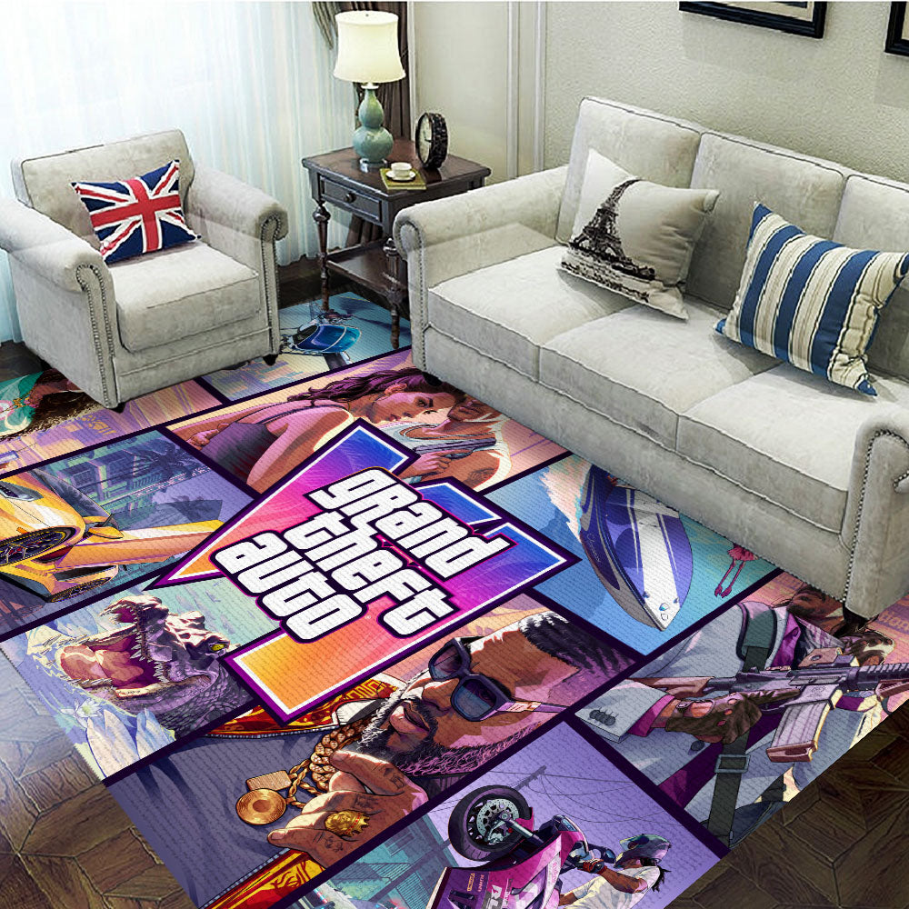 Grand Theft Auto VI Rectangular Rug – TANTN23891