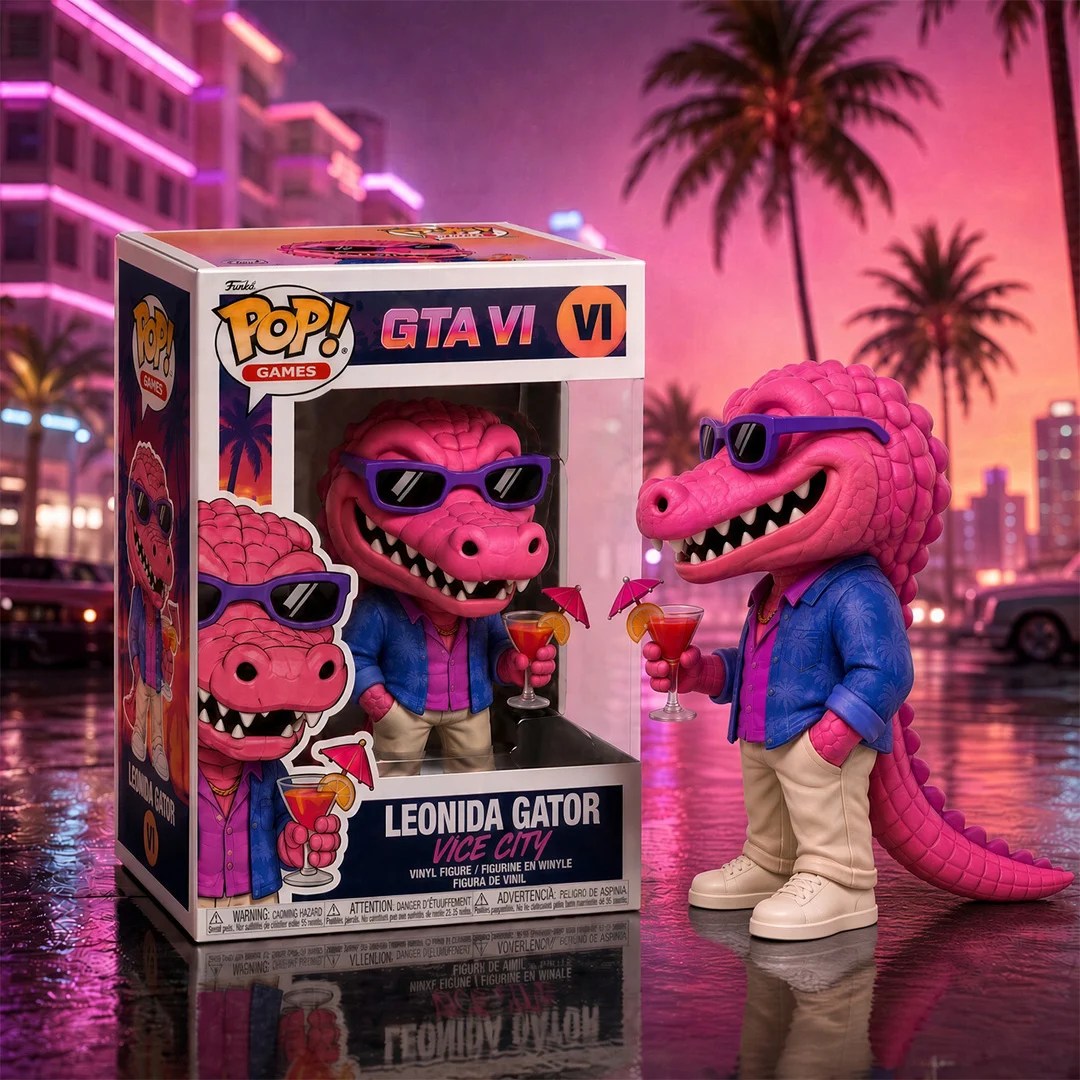Grand Theft Auto VI 3D Collectible Vinyl Figure – TANTN25592