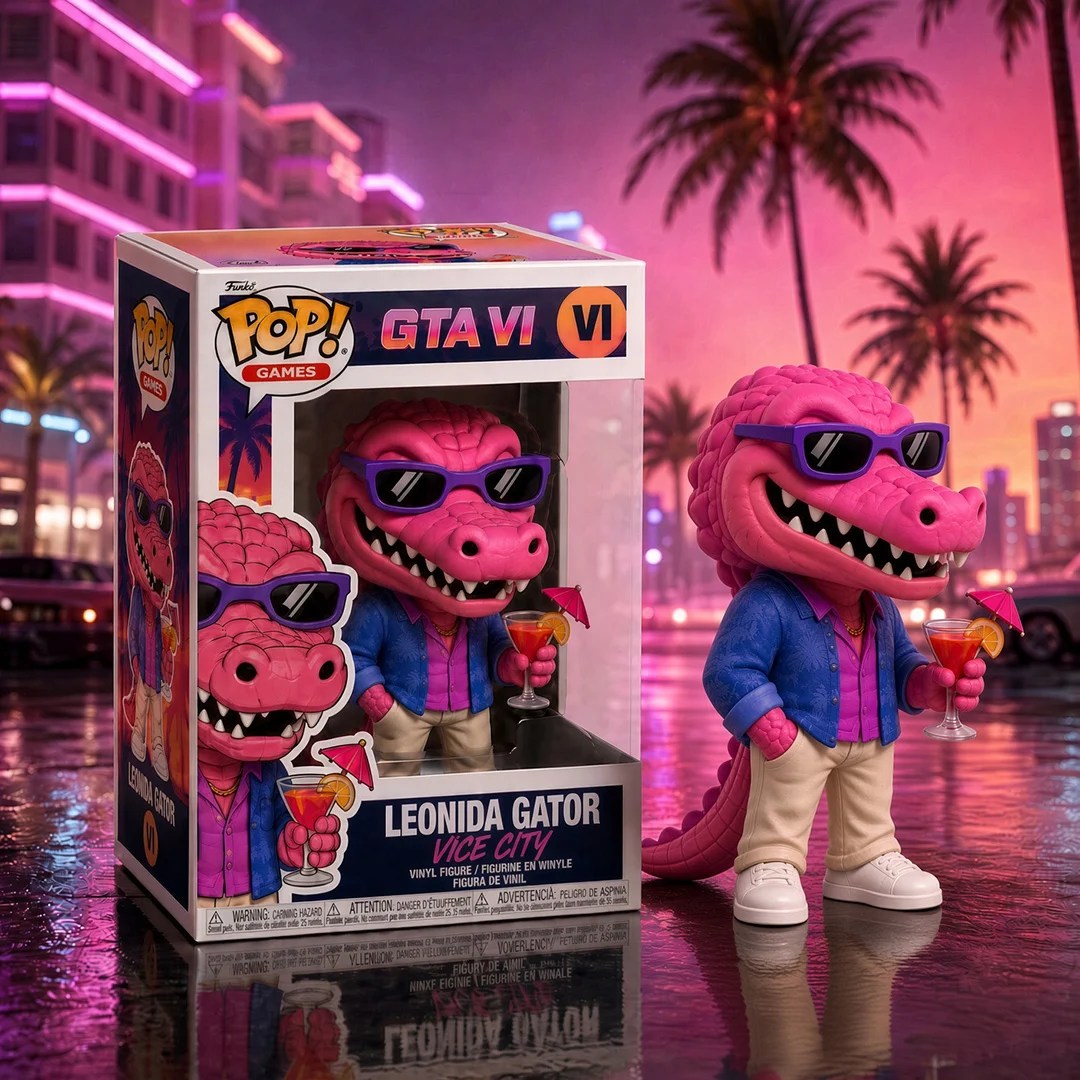 Grand Theft Auto VI 3D Collectible Vinyl Figure – TANTN25592