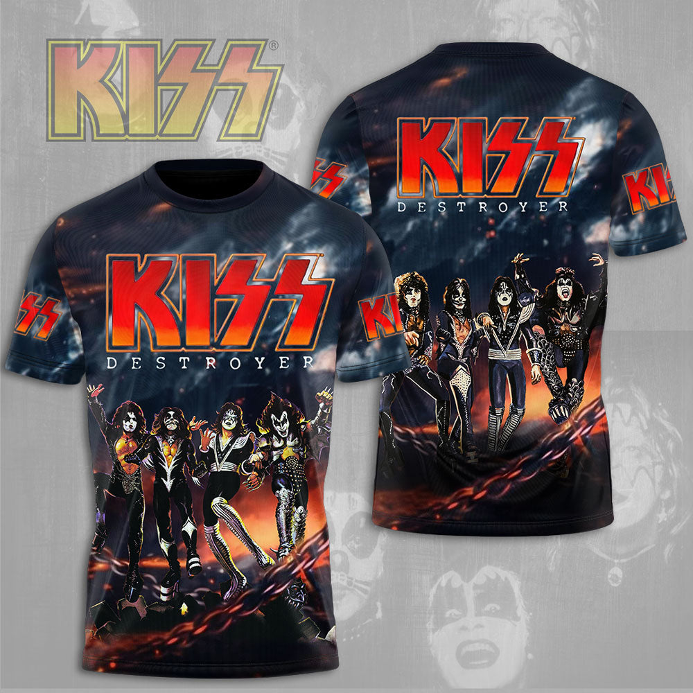 Kiss Band 3D Apparel – HUNGVV 4996