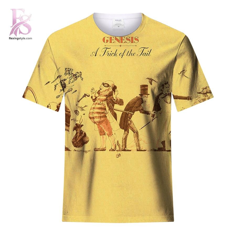 Genesis Band A Trick of the Tail Album T-Shirt