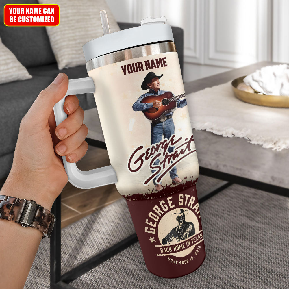 Personalized George Strait 40oz Tumbler – TANTN17318