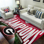 Georgia Bulldogs Football 2025 SEC Champions Rectangular Rug – MAITM14090
