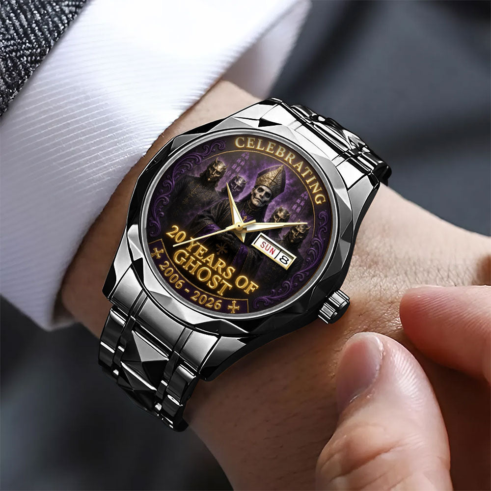 Ghost Band 20th Anniversary Alloy Luxury Quartz Watch – TANTN24528