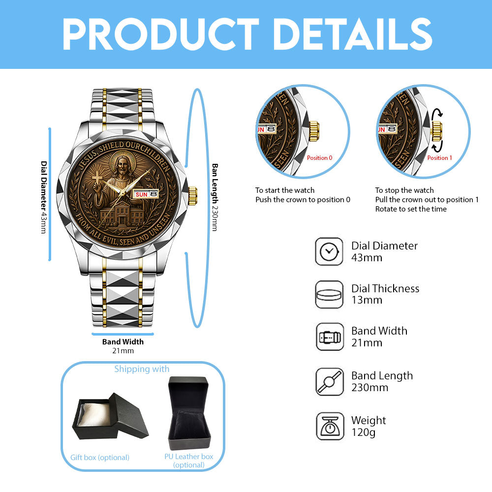 God Is Good Alloy Luxury Quartz Watch – TANTN 14671