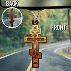 Christian Custom Shape 2-Side Printed Acrylic Car Ornament – HOATT12293
