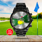 Personalized Masters Tournament x Rolex Black Stainless Steel Watch – MAITM 8971