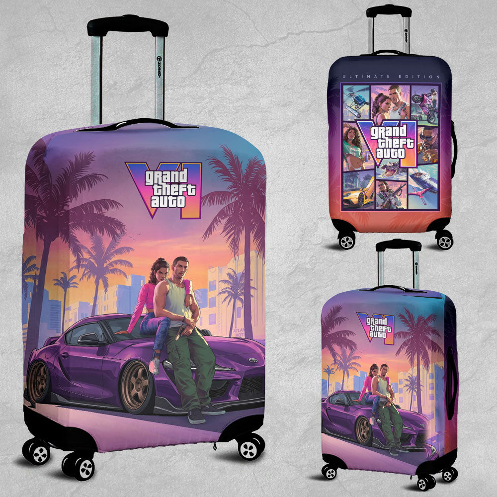 Grand Theft Auto VI Luggage Cover – TMTHU7367
