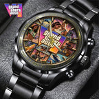 Grand Theft Auto VI Black Stainless Steel Watch – GNE8379
