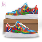 Grateful Dead 60 Years Anniversary Air Force Shoes