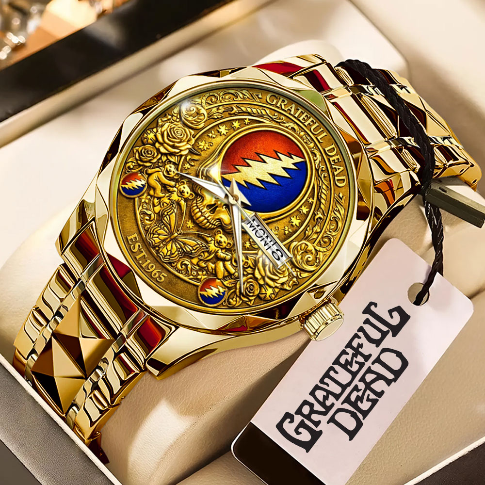 Grateful Dead Alloy Luxury Quartz Watch – MAITM14708