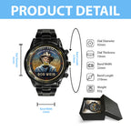 Grateful Dead x Bob Weir Black Stainless Steel Watch – HOATT15749