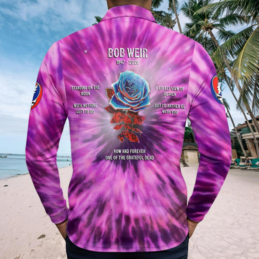 Grateful Dead x Bob Weir Zip Polo Shirt – HOATT15961
