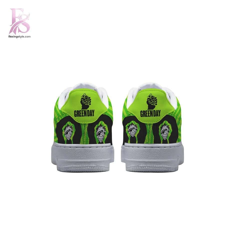 Green Day Band Air Force Shoes