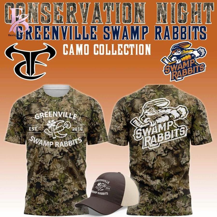 Greenville Swamp Rabbits 2026 Conservation Night T-shirt
