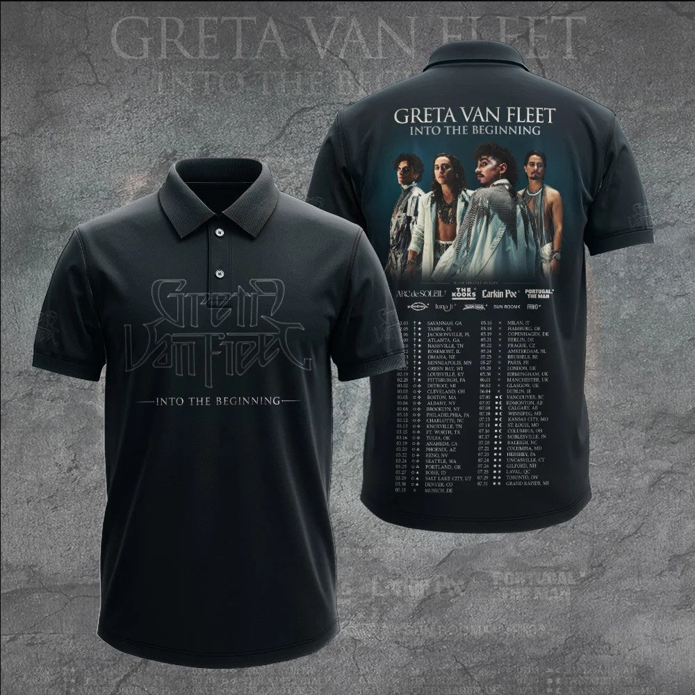 Greta Van Fleet Tour 2027 3D Apparel – GNE9067