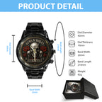 Guns N' Roses Black Stainless Steel Watch – MAITM13581