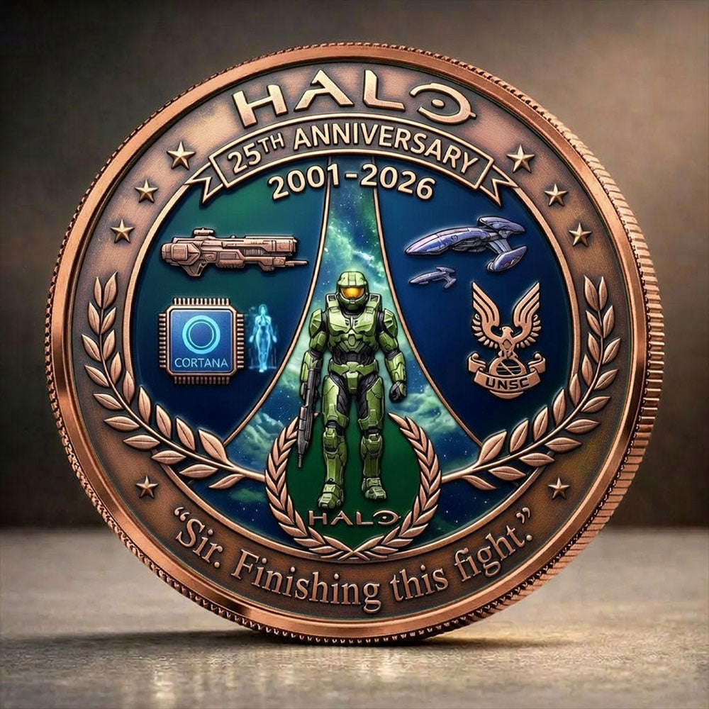 Halo 25th Anniversary Commemorative Coin – TANTN21697