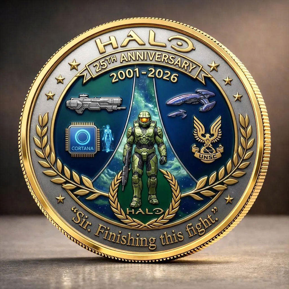 Halo 25th Anniversary Commemorative Coin – TANTN21697