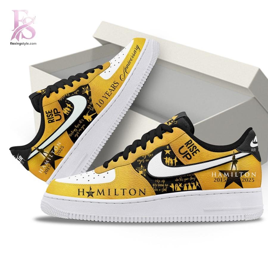Hamilton 10 years anniversary Air Force 1 Shoes