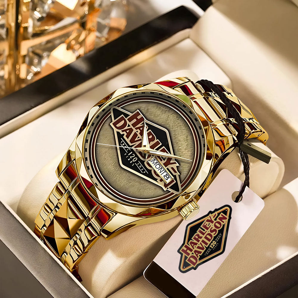 Harley Davidson Alloy Luxury Quartz Watch – TANTN 13933