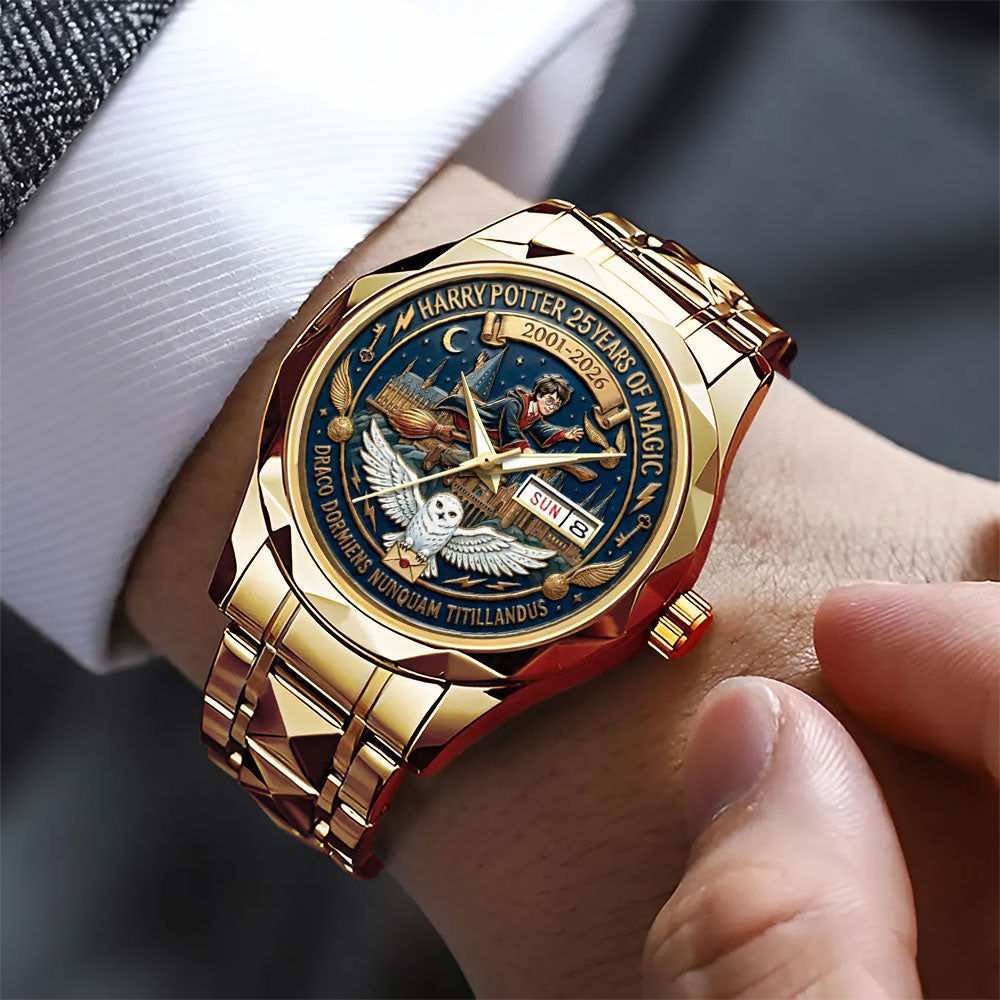 Harry Potter 25 Years of Magic Alloy Luxury Quartz Watch – MAITM14746