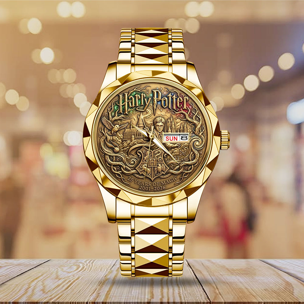 Harry Potter 25 Years of Magic Alloy Luxury Quartz Watch – MAITM14993