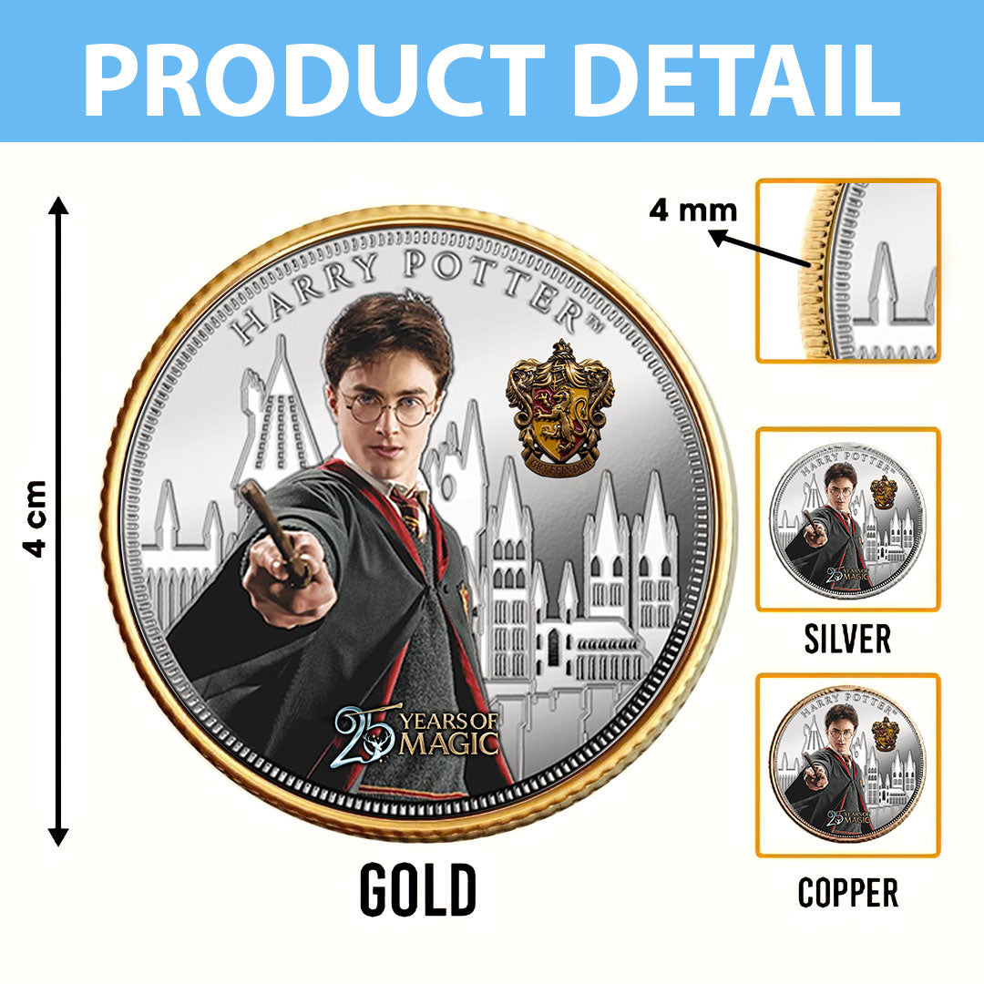 Harry Potter 25 Years of Magic Commemorative Coin – MAITM15125