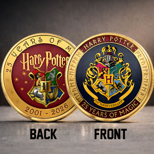 Harry Potter 25 Years of Magic Commemorative Coin – MAITM15254