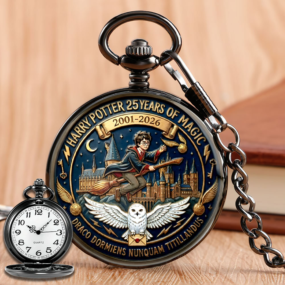 Harry Potter 25 Years of Magic Pocket Watch – MAITM14821