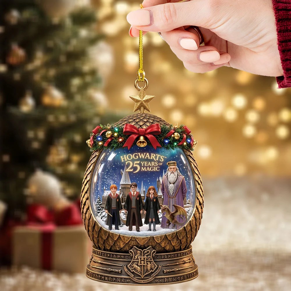 Harry Potter 25th Anniversary Custom Shape 2-side Printed Acrylic Ornament – TMTHU9731