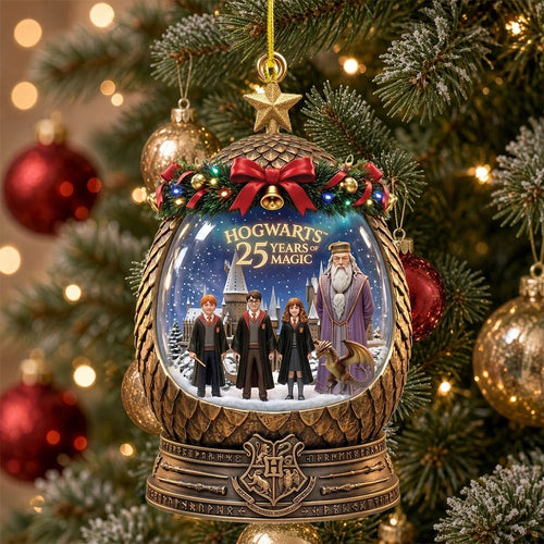 Harry Potter 25th Anniversary Custom Shape 2-side Printed Acrylic Ornament – TMTHU9731