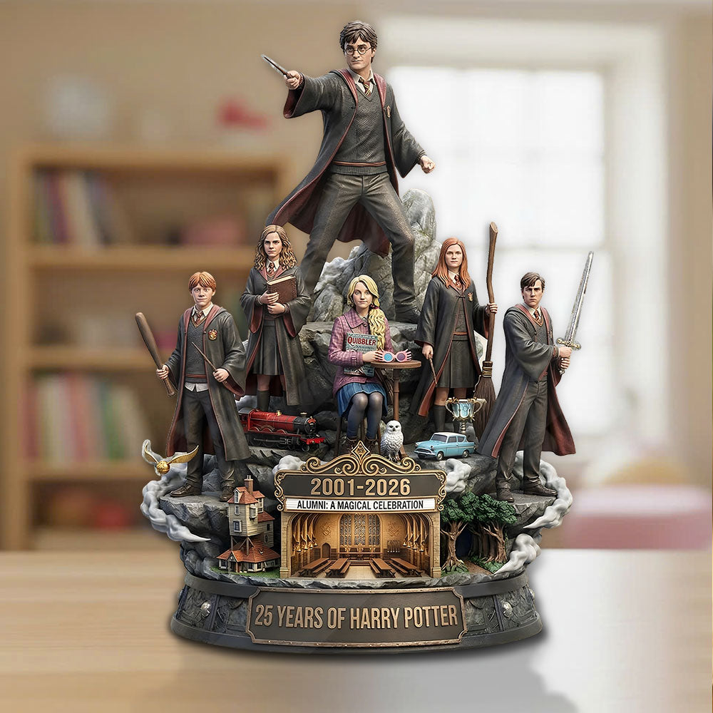 Harry Potter 25th Anniversary 2026 Custom Shape Acrylic Plaque – TMTHU4925