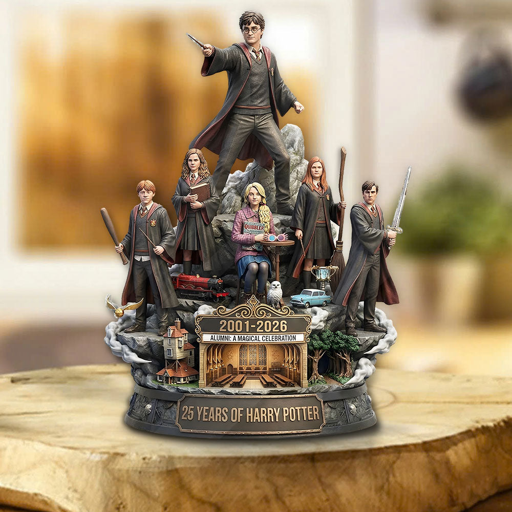 Harry Potter 25th Anniversary 2026 Custom Shape Acrylic Plaque – TMTHU4925