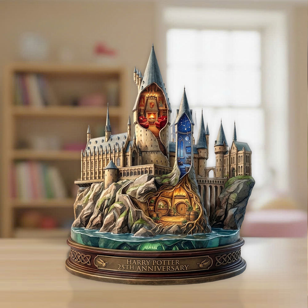Harry Potter 25th Anniversary 2026 Custom Shape Acrylic Plaque – TMTHU4978