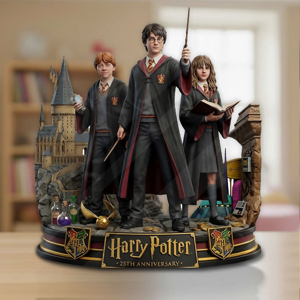 Harry Potter 25th Anniversary 2026 Custom Shape Acrylic Plaque – TMTHU5098