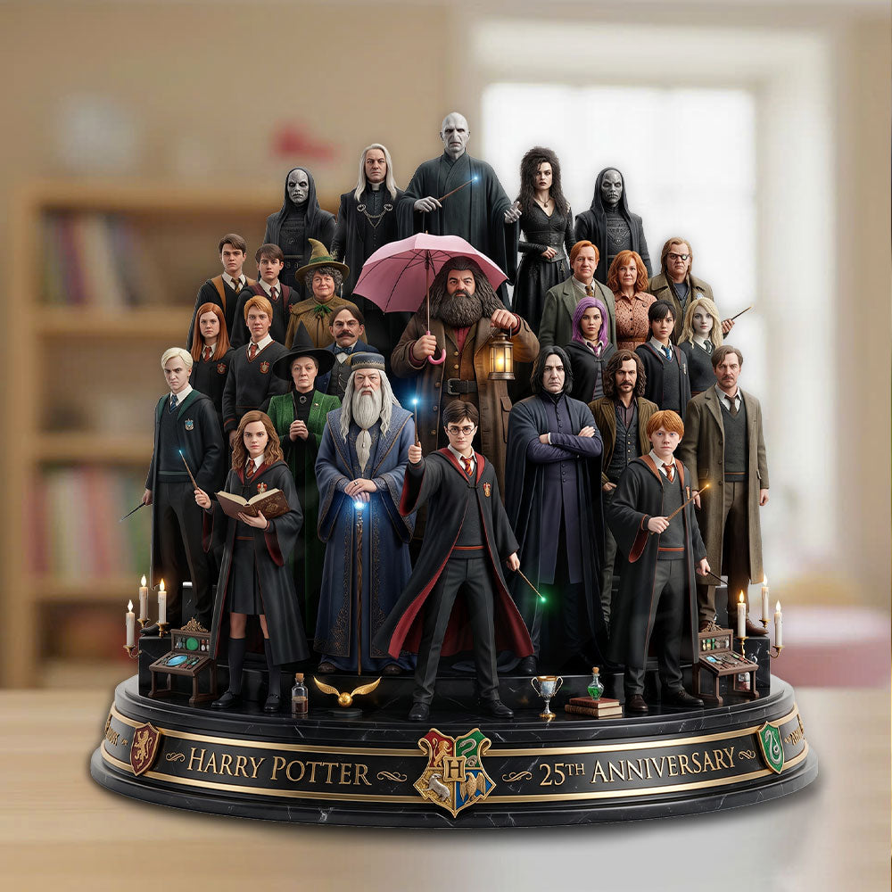 Harry Potter 25th Anniversary 2026 Custom Shape Acrylic Plaque – TMTHU5328
