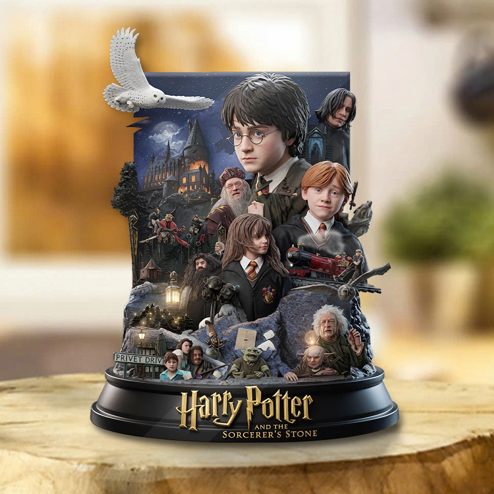 Harry Potter 25th Anniversary 2026 Custom Shape Acrylic Plaque – TMTHU6911