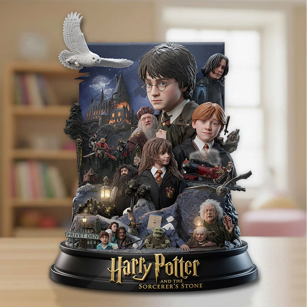 Harry Potter 25th Anniversary 2026 Custom Shape Acrylic Plaque – TMTHU6911