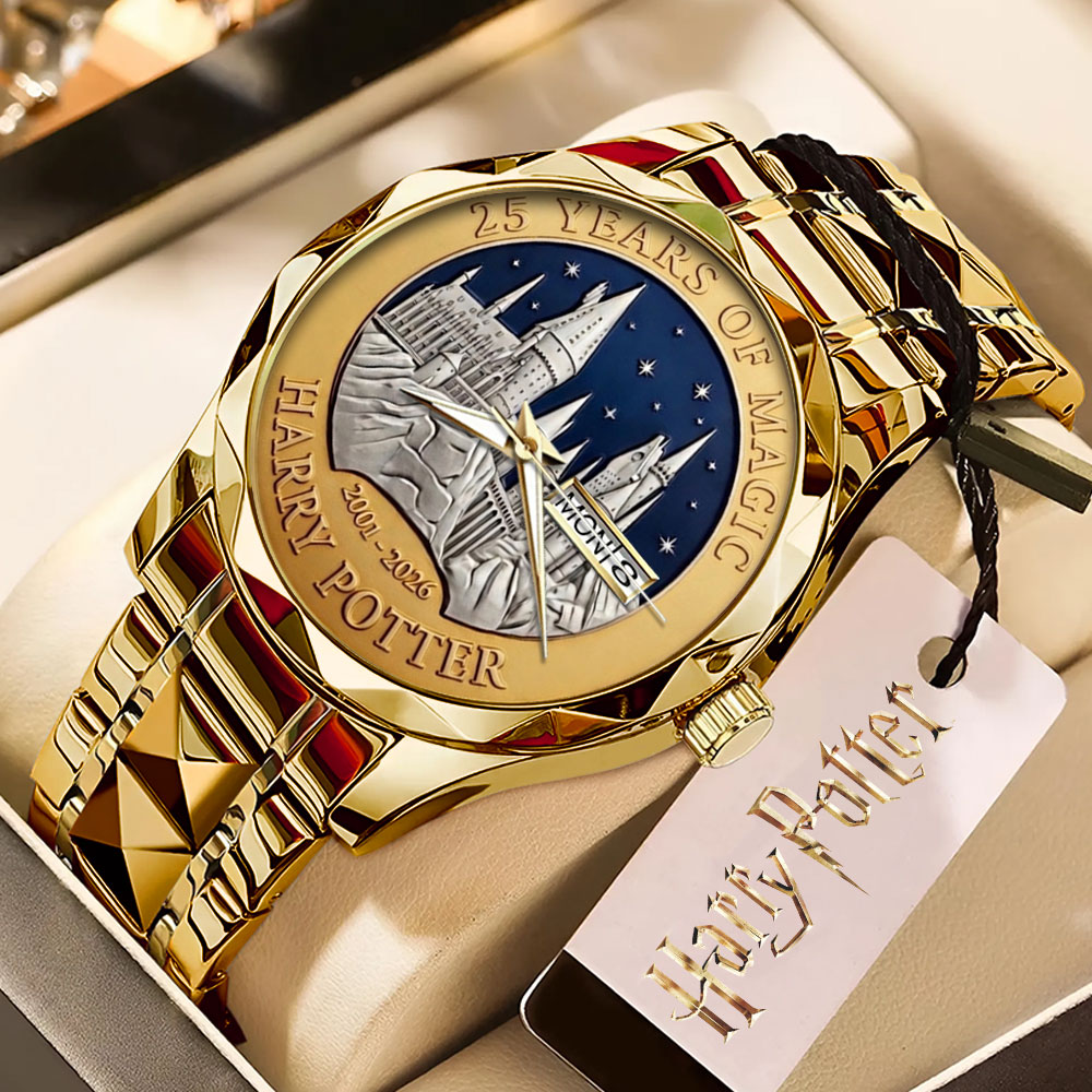 Harry Potter 25th Anniversary 2026 Alloy Luxury Quartz Watch – TMTHU4860