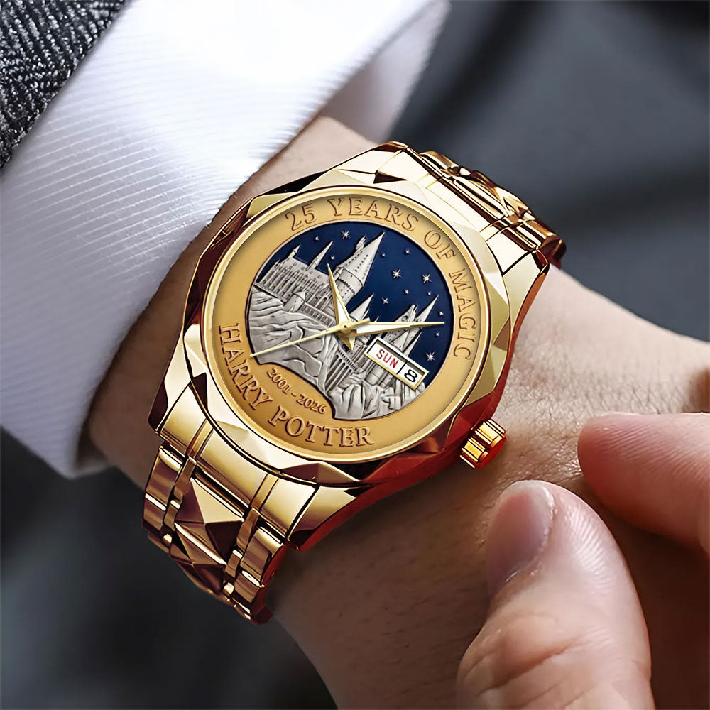 Harry Potter 25th Anniversary 2026 Alloy Luxury Quartz Watch – TMTHU4860