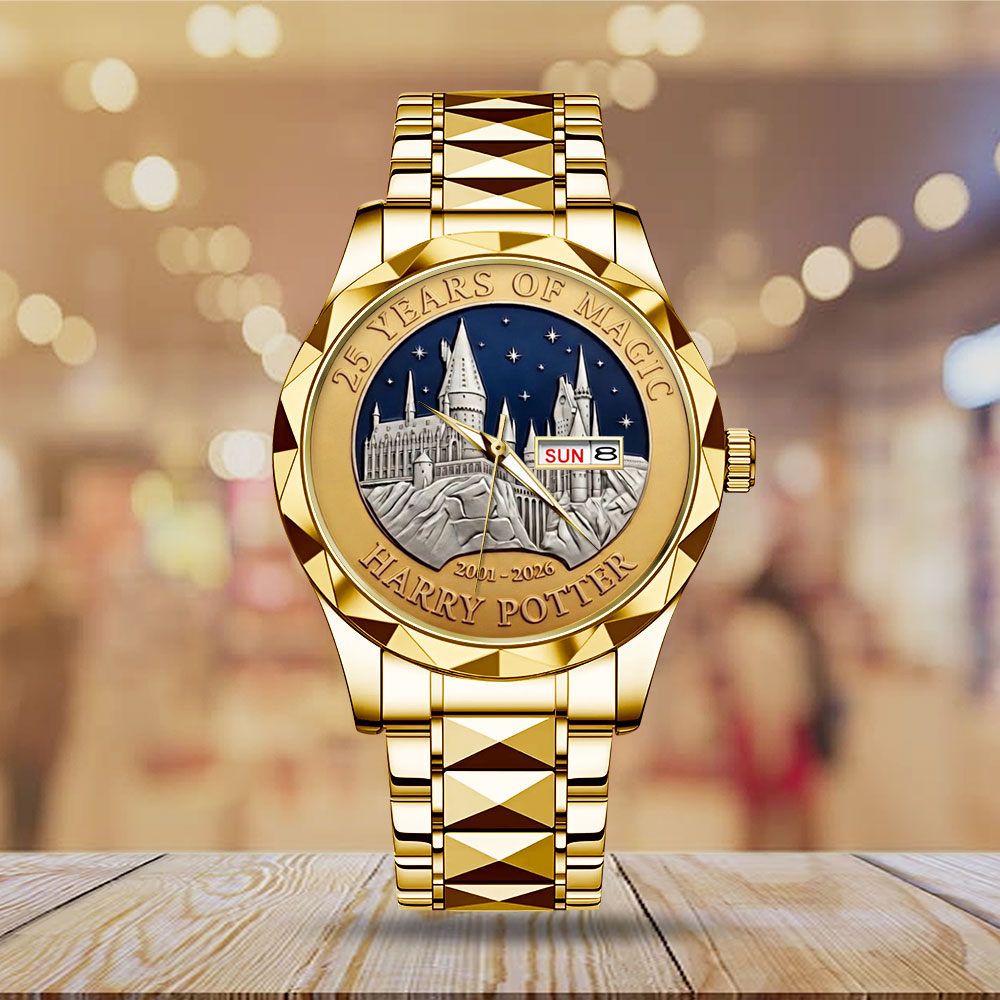 Harry Potter 25th Anniversary 2026 Alloy Luxury Quartz Watch – TMTHU4860